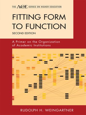 cover image of Fitting Form to Function